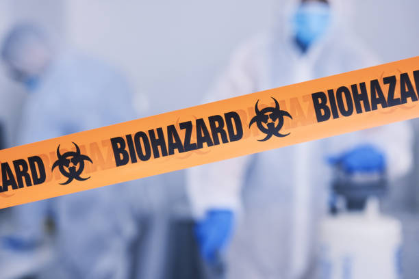 Professional Infectious Disease Decontamination technician working in Nottingham, PA